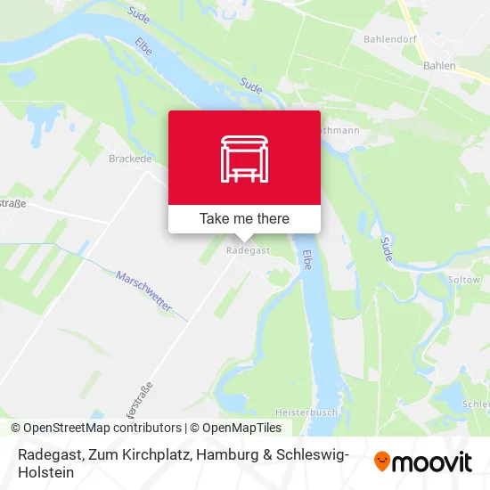 Карта Radegast, Zum Kirchplatz