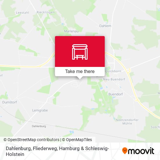 Dahlenburg, Fliederweg map