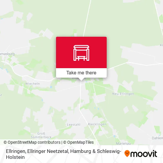 Карта Ellringen, Ellringer Neetzetal