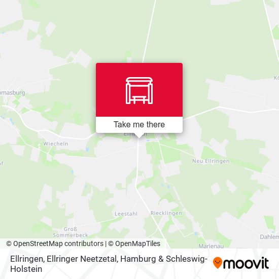 Ellringen, Ellringer Neetzetal map