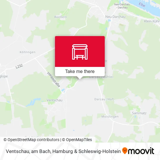 Карта Ventschau, am Bach