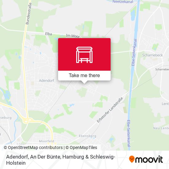 Adendorf, An Der Bünte map