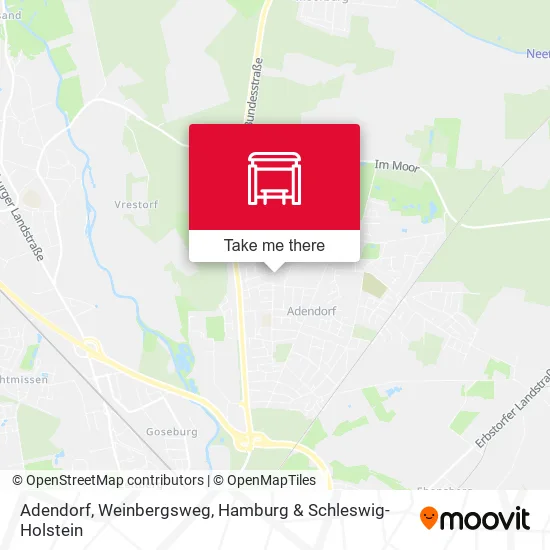 Карта Adendorf, Weinbergsweg