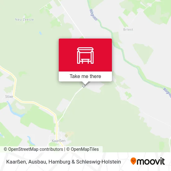 Карта Kaarßen, Ausbau