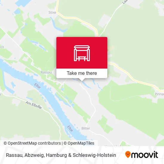 Карта Rassau, Abzweig
