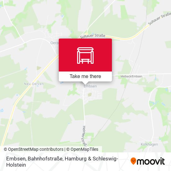 Embsen, Bahnhofstraße map
