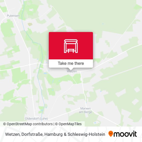 Wetzen, Dorfstraße map
