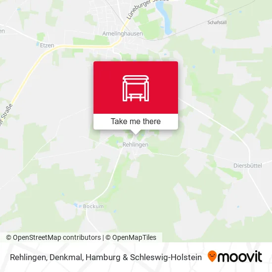 Карта Rehlingen, Denkmal
