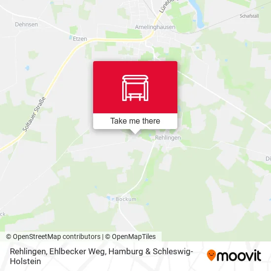 Карта Rehlingen, Ehlbecker Weg
