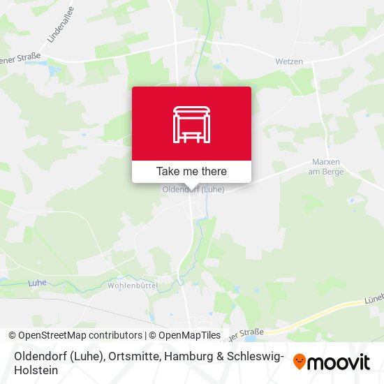 Oldendorf (Luhe), Ortsmitte map