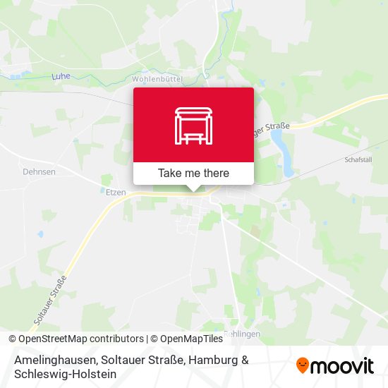 Amelinghausen, Soltauer Straße map