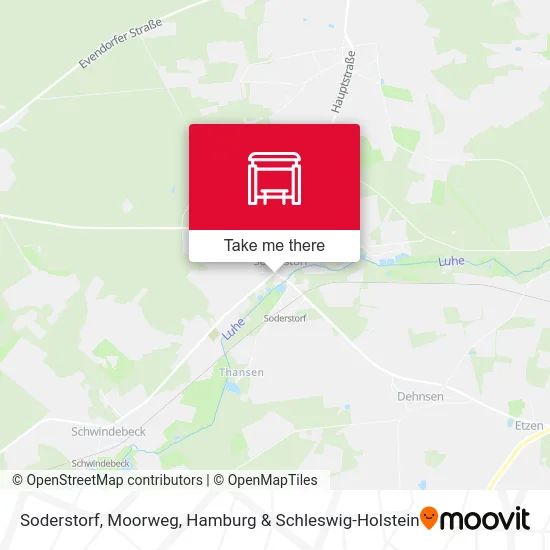 Карта Soderstorf, Moorweg