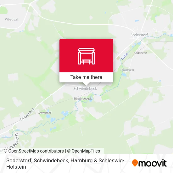 Карта Soderstorf, Schwindebeck