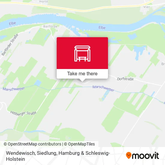 Карта Wendewisch, Siedlung