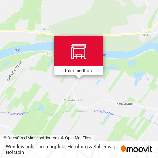 Карта Wendewisch, Campingplatz