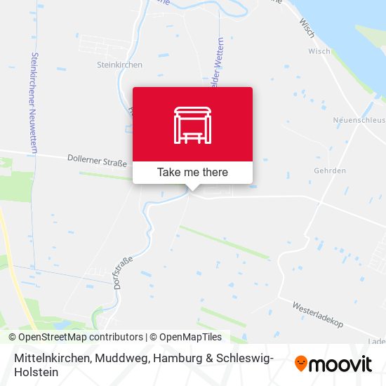Mittelnkirchen, Muddweg map