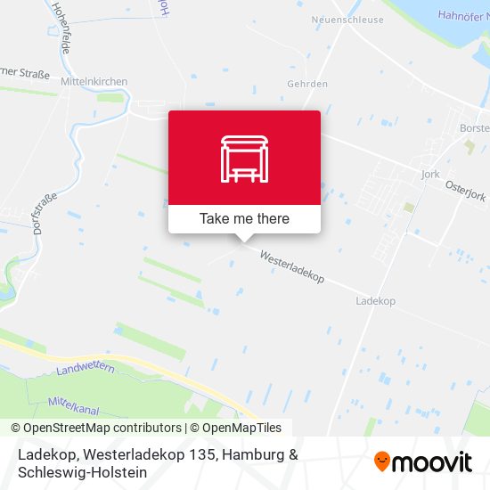 Ladekop, Westerladekop 135 map