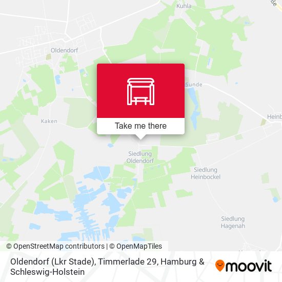 Oldendorf (Lkr Stade), Timmerlade 29 map