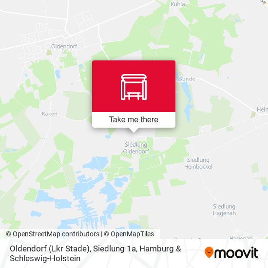Oldendorf (Lkr Stade), Siedlung 1a map