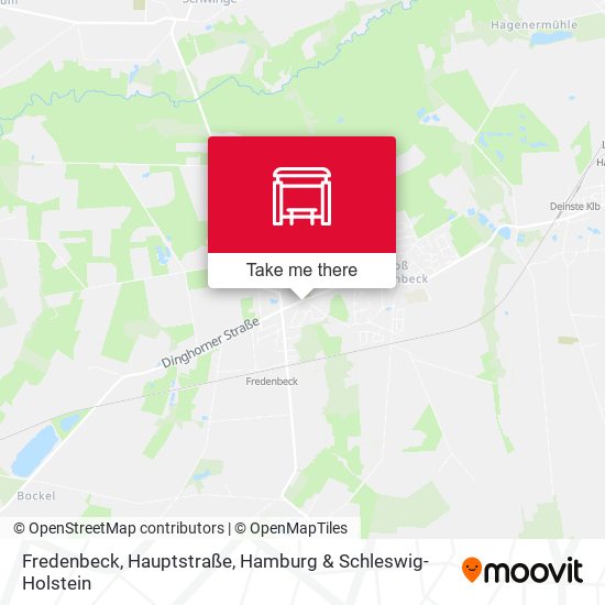 Fredenbeck, Hauptstraße map