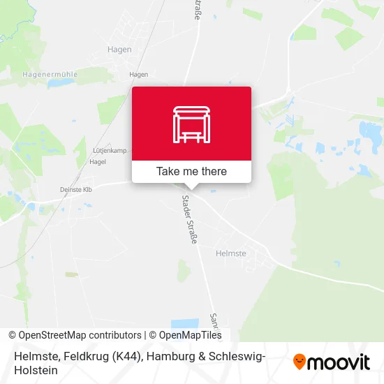 Карта Helmste, Feldkrug (K44)