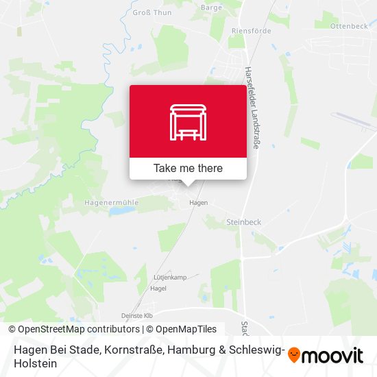 Hagen Bei Stade, Kornstraße map