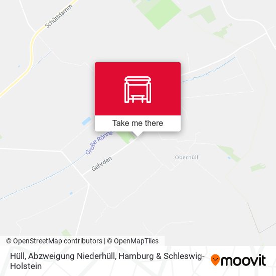 Hüll, Abzweigung Niederhüll map