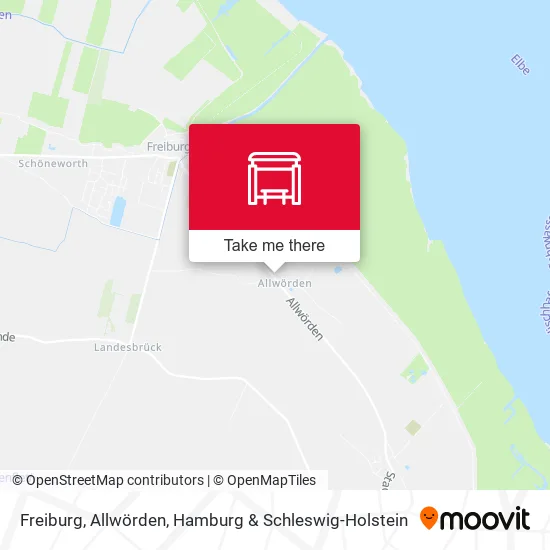 Карта Freiburg, Allwörden