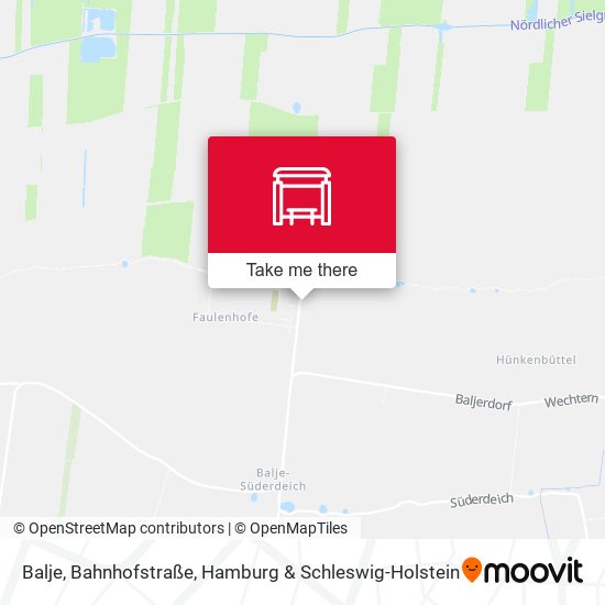 Balje, Bahnhofstraße map