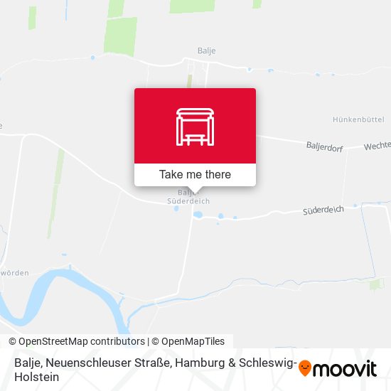 Balje, Neuenschleuser Straße map
