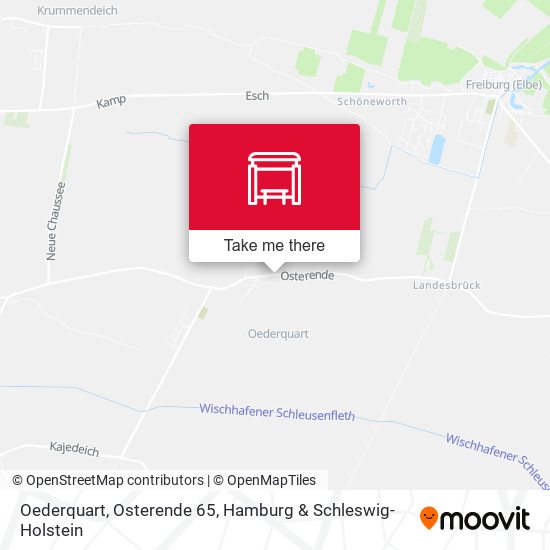 Oederquart, Osterende 65 map