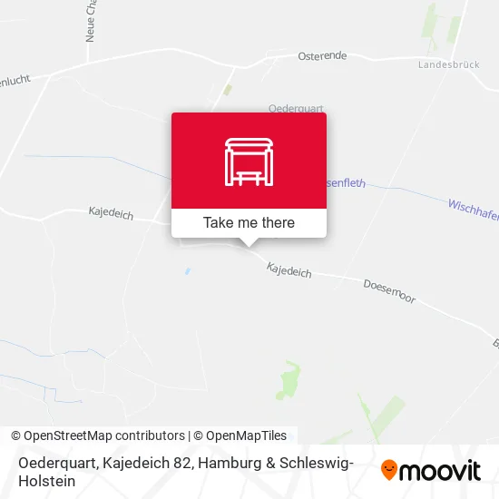 Карта Oederquart, Kajedeich 82