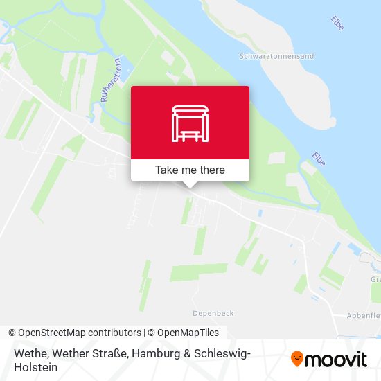 Wethe, Wether Straße map