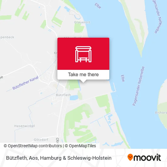 Карта Bützfleth, Aos