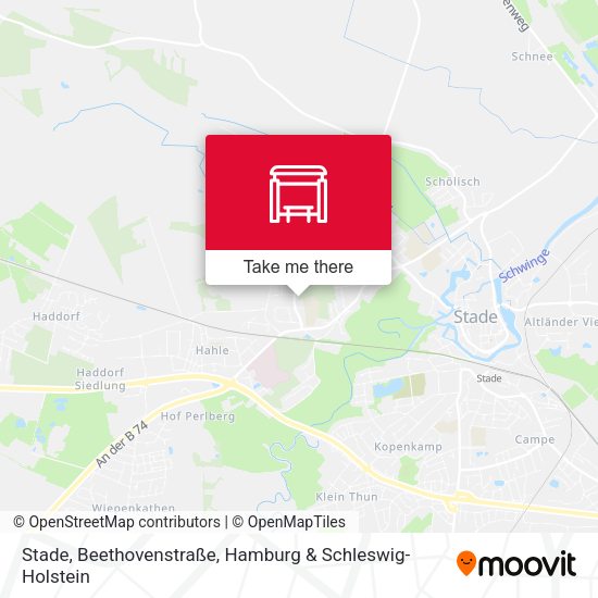 Stade, Beethovenstraße map