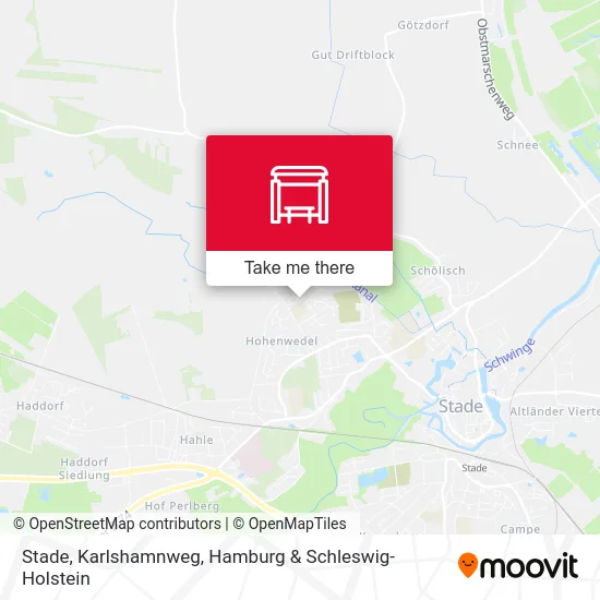 Карта Stade, Karlshamnweg