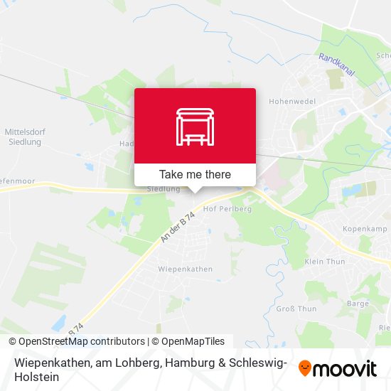 Wiepenkathen, am Lohberg map
