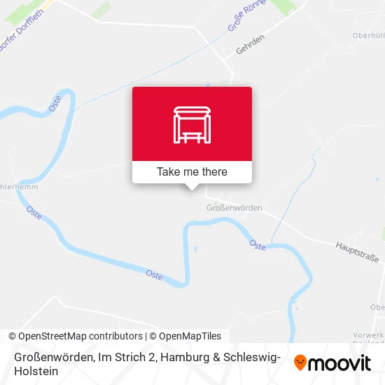 Карта Großenwörden, Im Strich 2