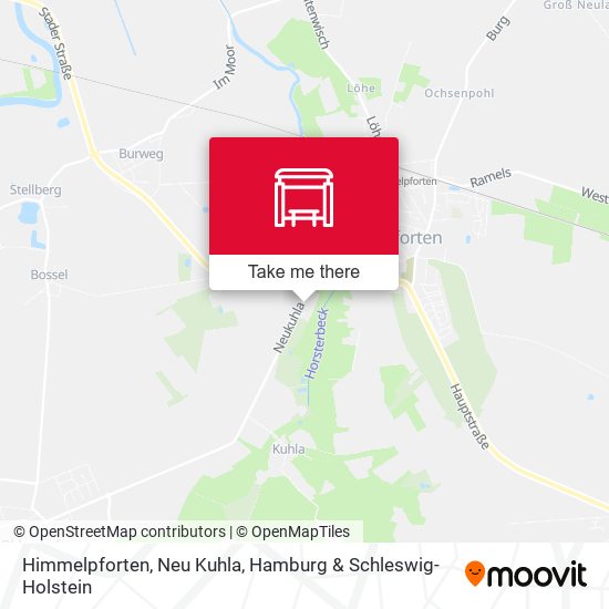 Himmelpforten, Neu Kuhla map