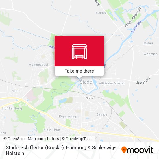 Stade, Schiffertor (Brücke) map