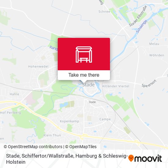 Stade, Schiffertor/Wallstraße map