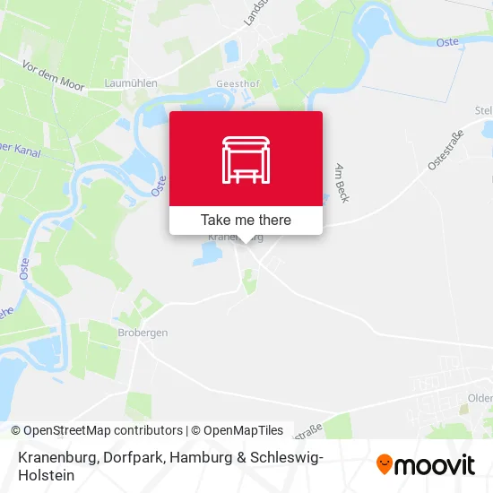 Карта Kranenburg, Dorfpark