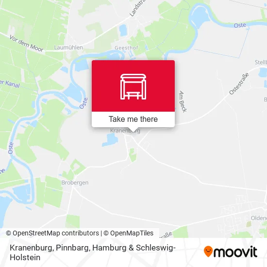 Карта Kranenburg, Pinnbarg