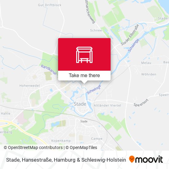 Stade, Hansestraße map