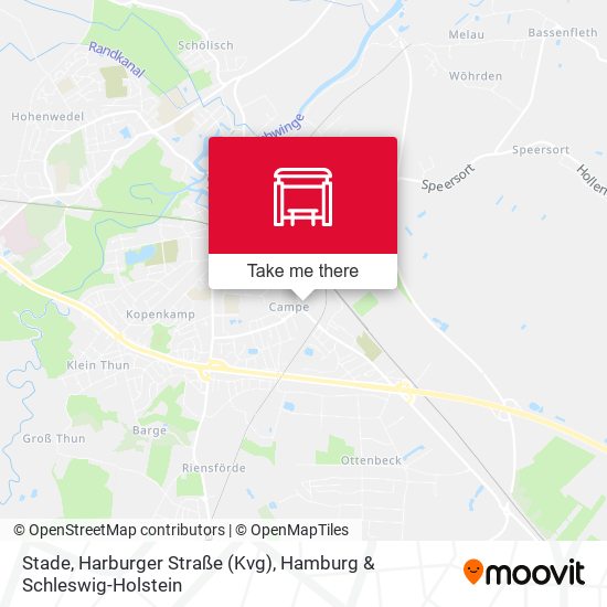 Stade, Harburger Straße (Kvg) map