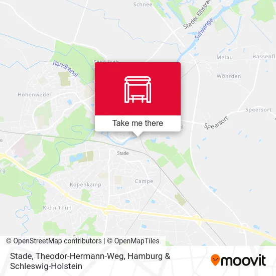 Карта Stade, Theodor-Hermann-Weg