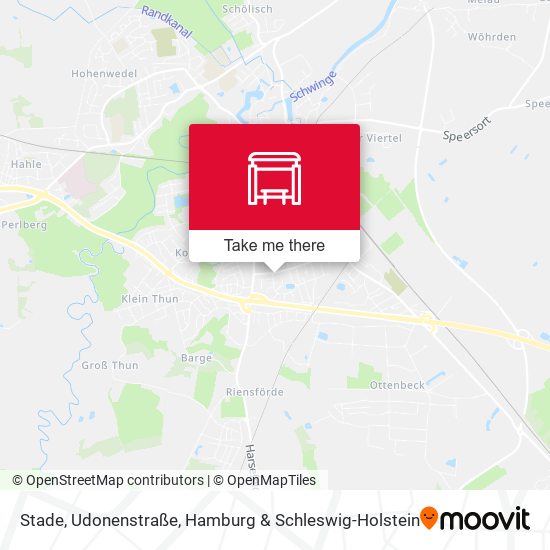 Stade, Udonenstraße map