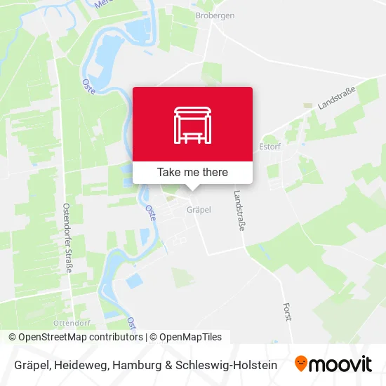 Карта Gräpel, Heideweg