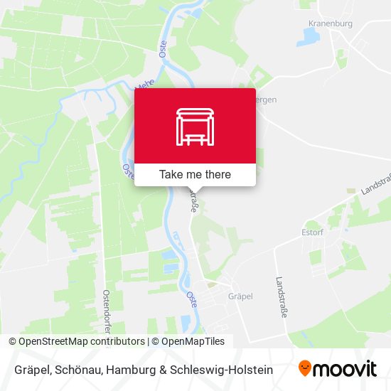 Gräpel, Schönau map