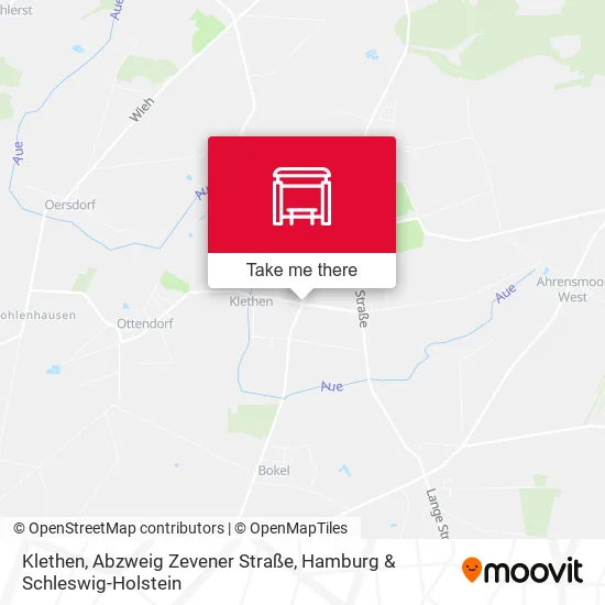 Карта Klethen, Abzweig Zevener Straße